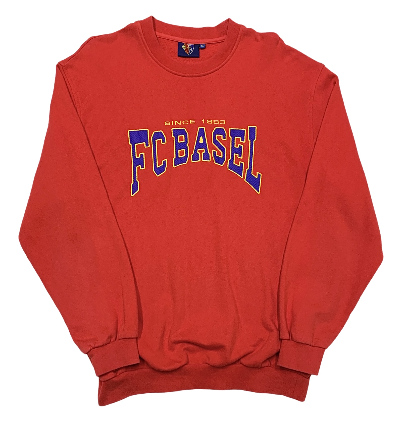 FC Basel embroidered sweater - Lowkey Archives