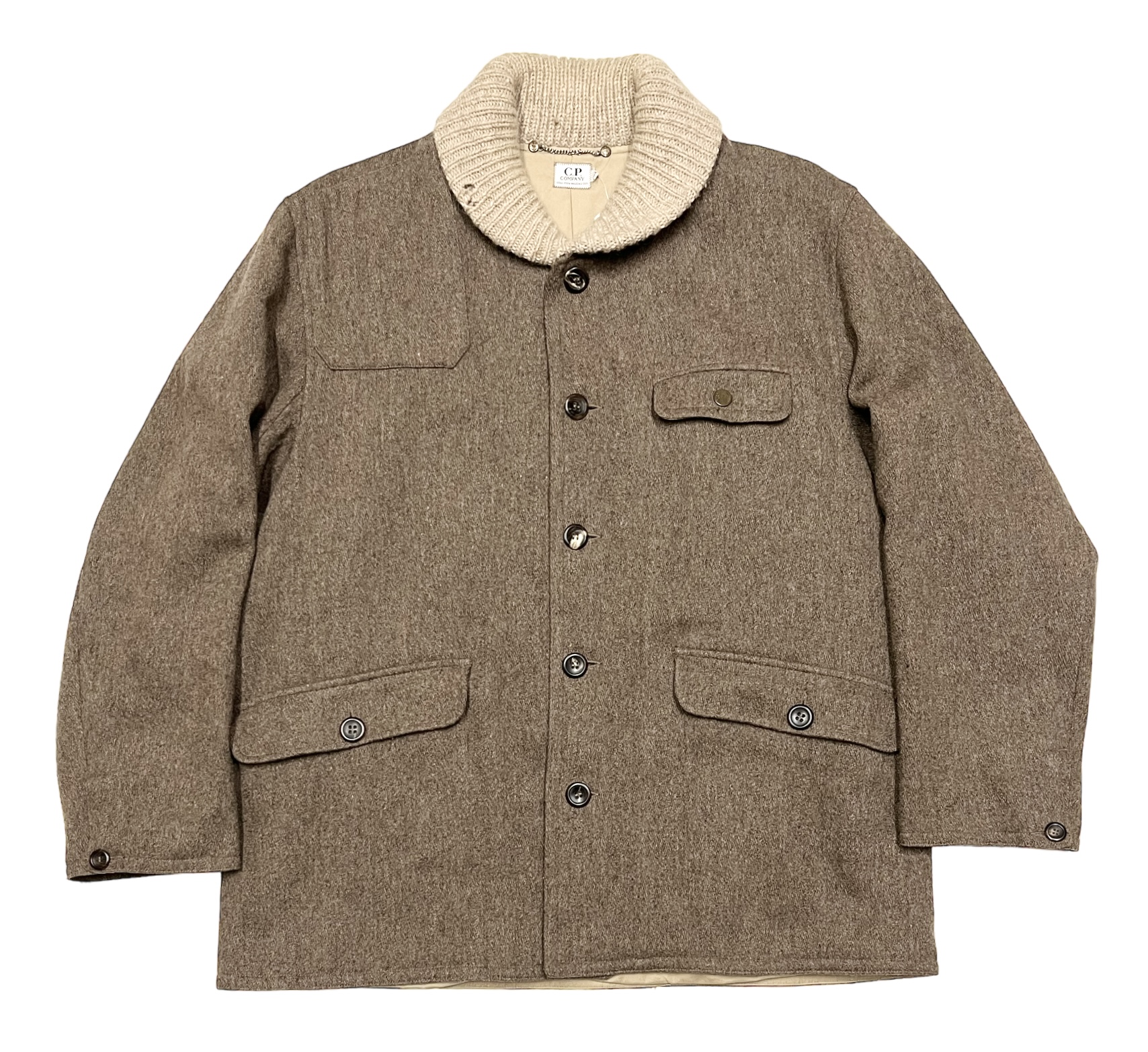 cp company knitwear jacket