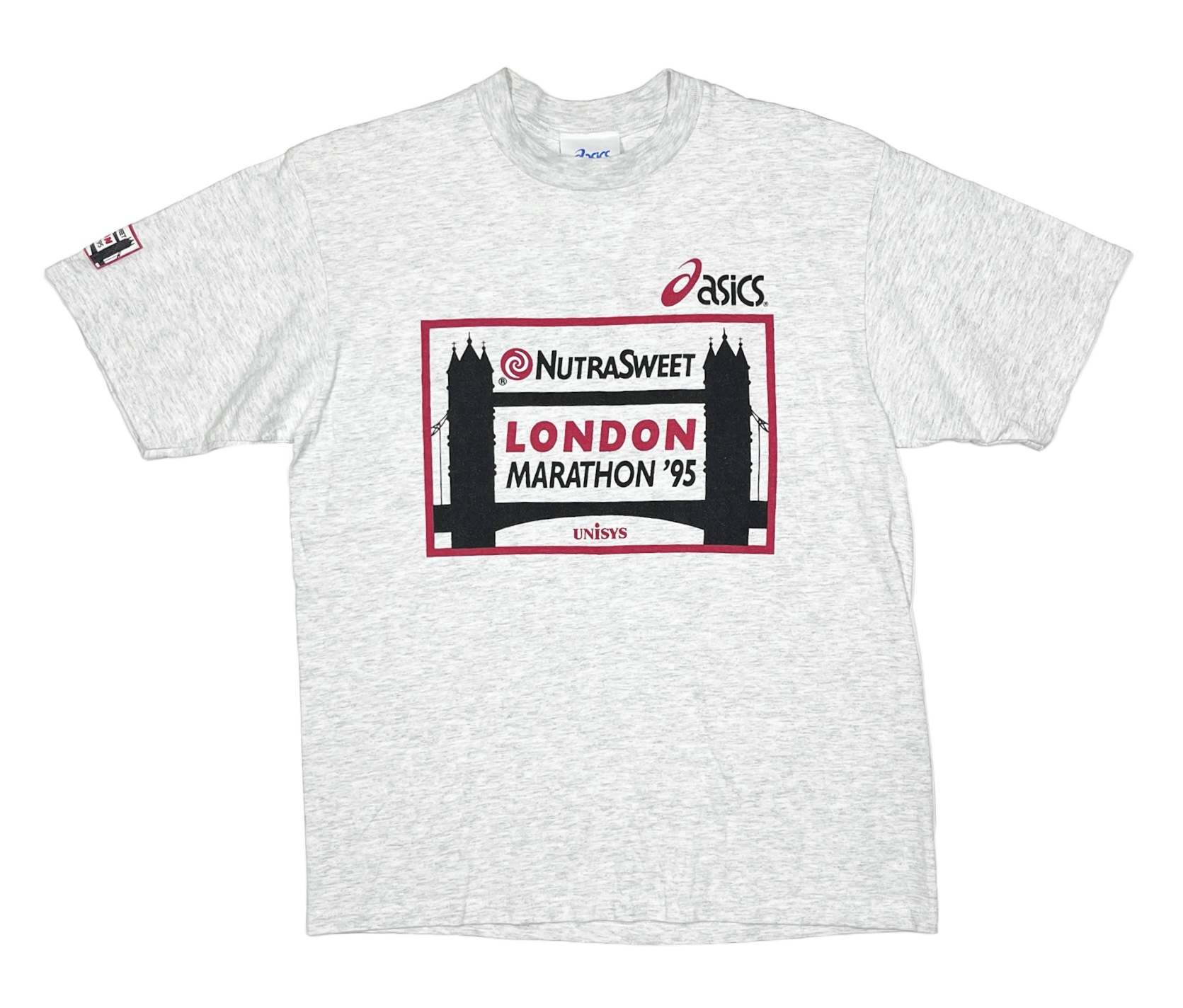 Asics 1995 London marathon t-shirt - Lowkey Archives